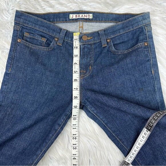J Brand Women’s Blue 935 Miner Mid-Rise Skinny Ankle Length Jeans W29-32/L25.5 - Picture 9 of 12